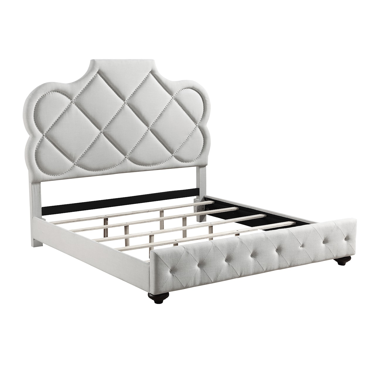 Accentrics Home Fashion Beds King Upholstered Bed