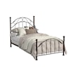 Accentrics Home Fashion Beds Twin Metal Bed