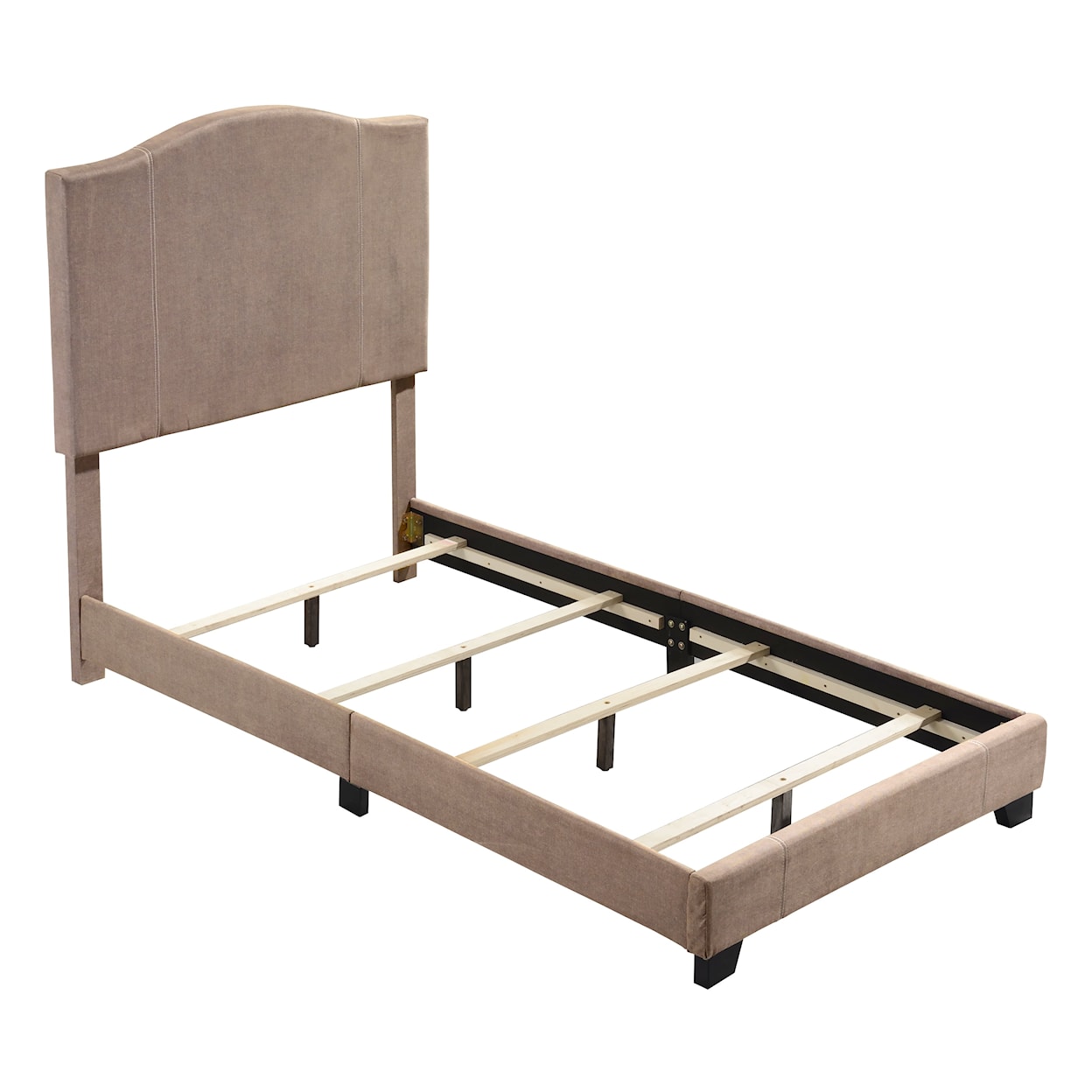 Accentrics Home Fashion Beds Twin Upholstered Bed