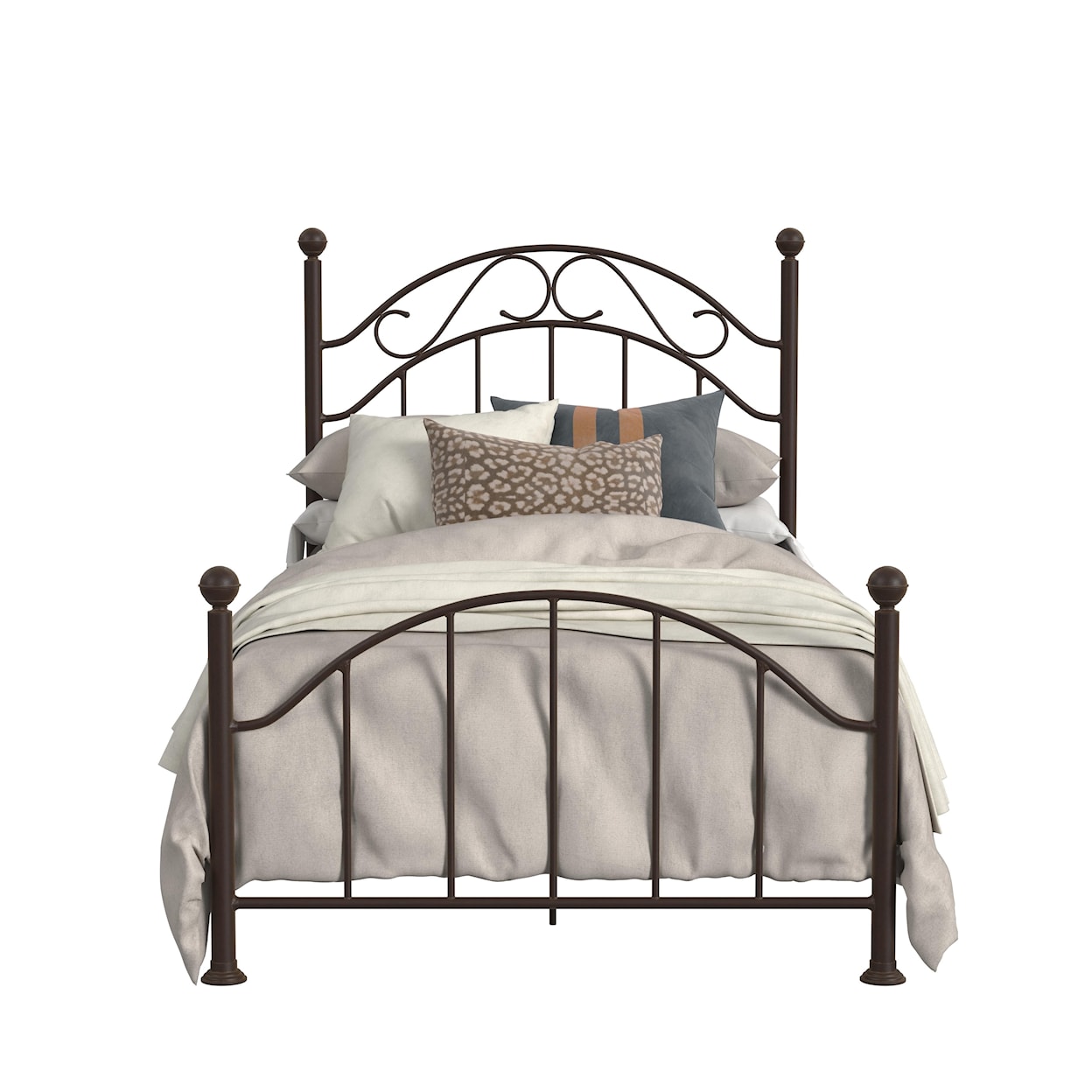 Accentrics Home Fashion Beds Twin Metal Bed