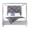 Accentrics Home Fashion Beds Queen Canopy Bed