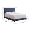 Accentrics Home Fashion Beds Full Upholstered Bed