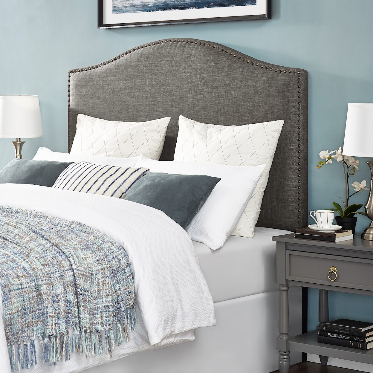 Accentrics Home Fashion Beds Upholstered Headboard