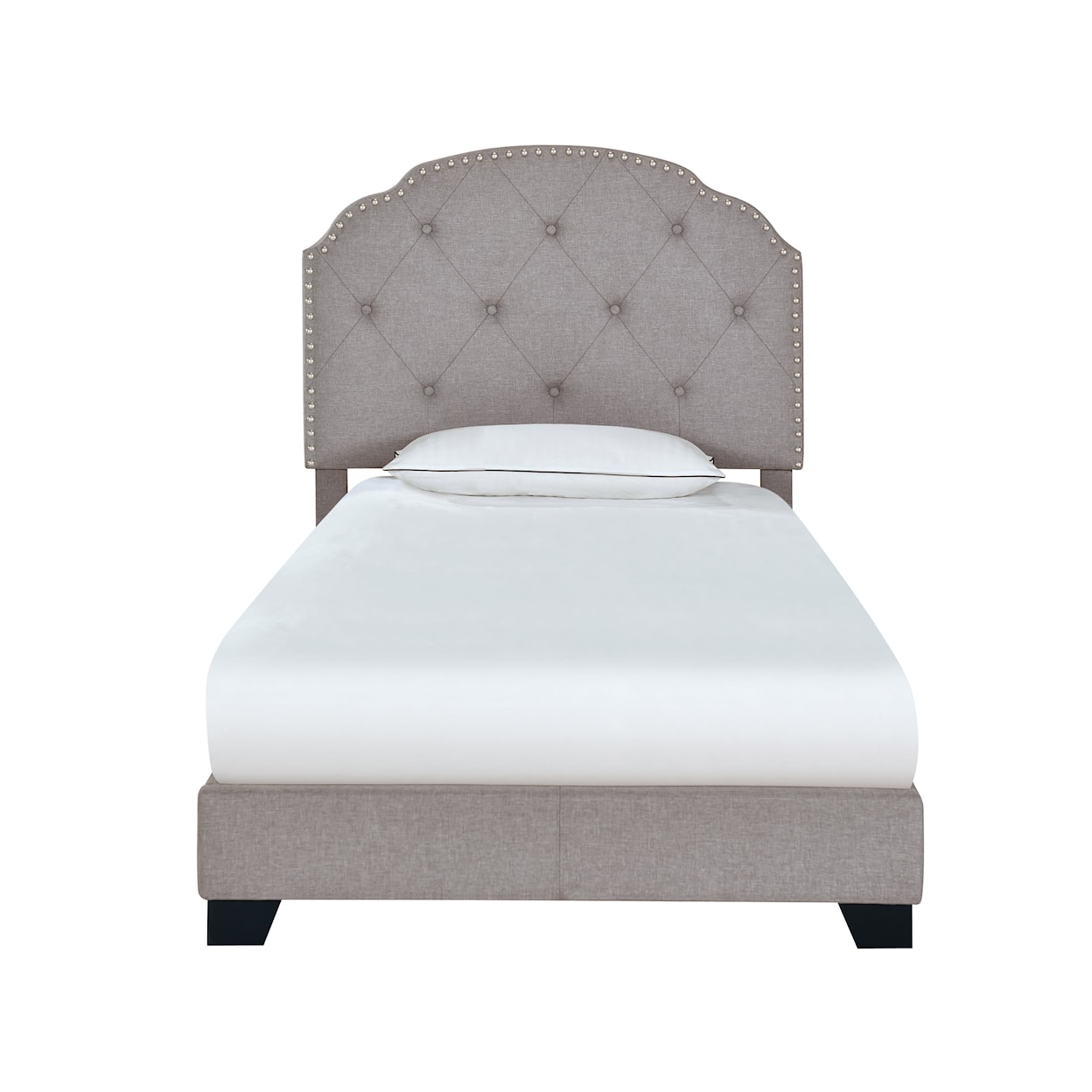 Accentrics Home Fashion Beds Twin Upholstered Bed