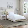 Accentrics Home Fashion Beds Twin Upholstered Bed