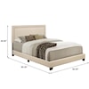 Accentrics Home Fashion Beds Queen Upholstered Bed