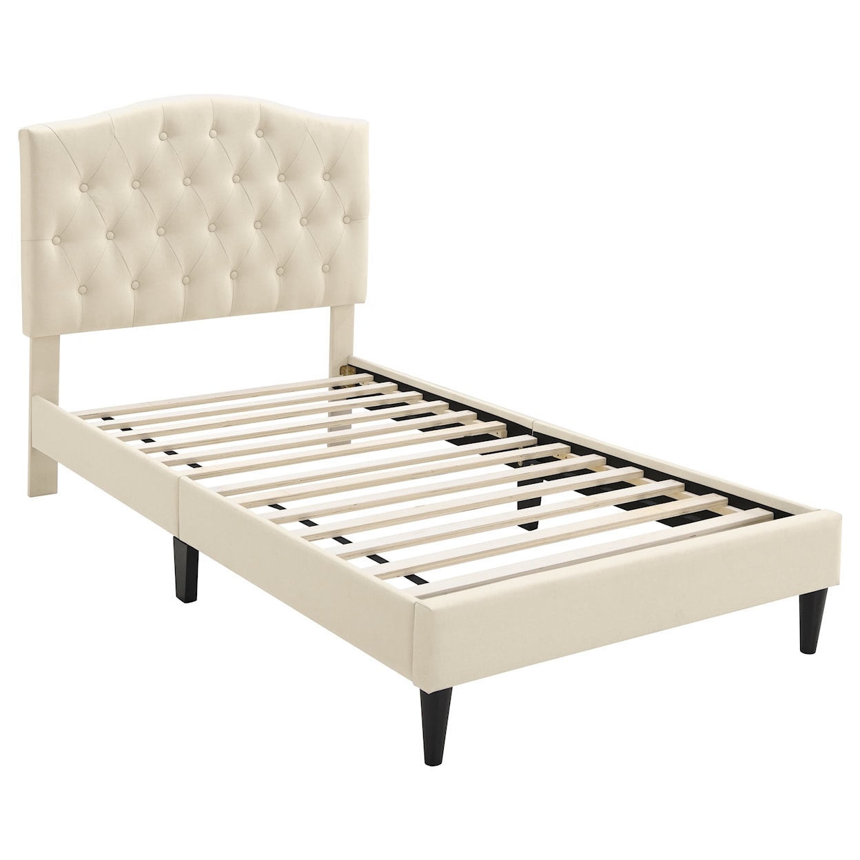 Accentrics Home Fashion Beds Twin Upholstered Bed