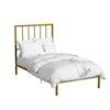 Accentrics Home Fashion Beds Twin Metal Bed