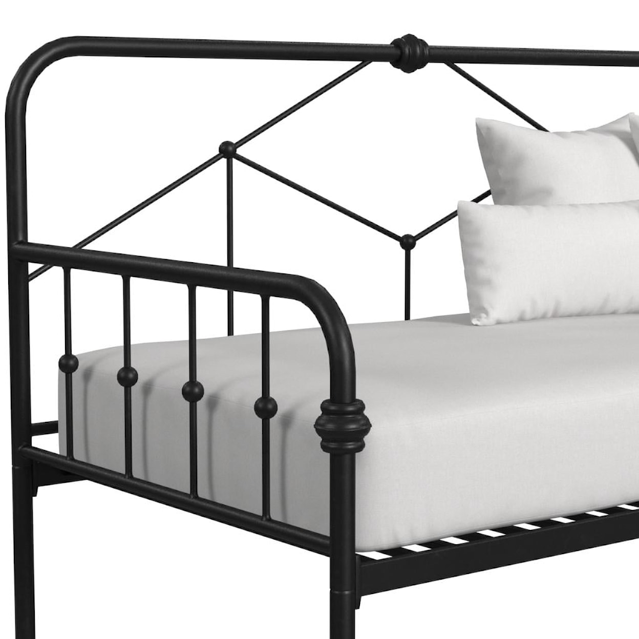 Accentrics Home Fashion Beds Twin Metal Bed