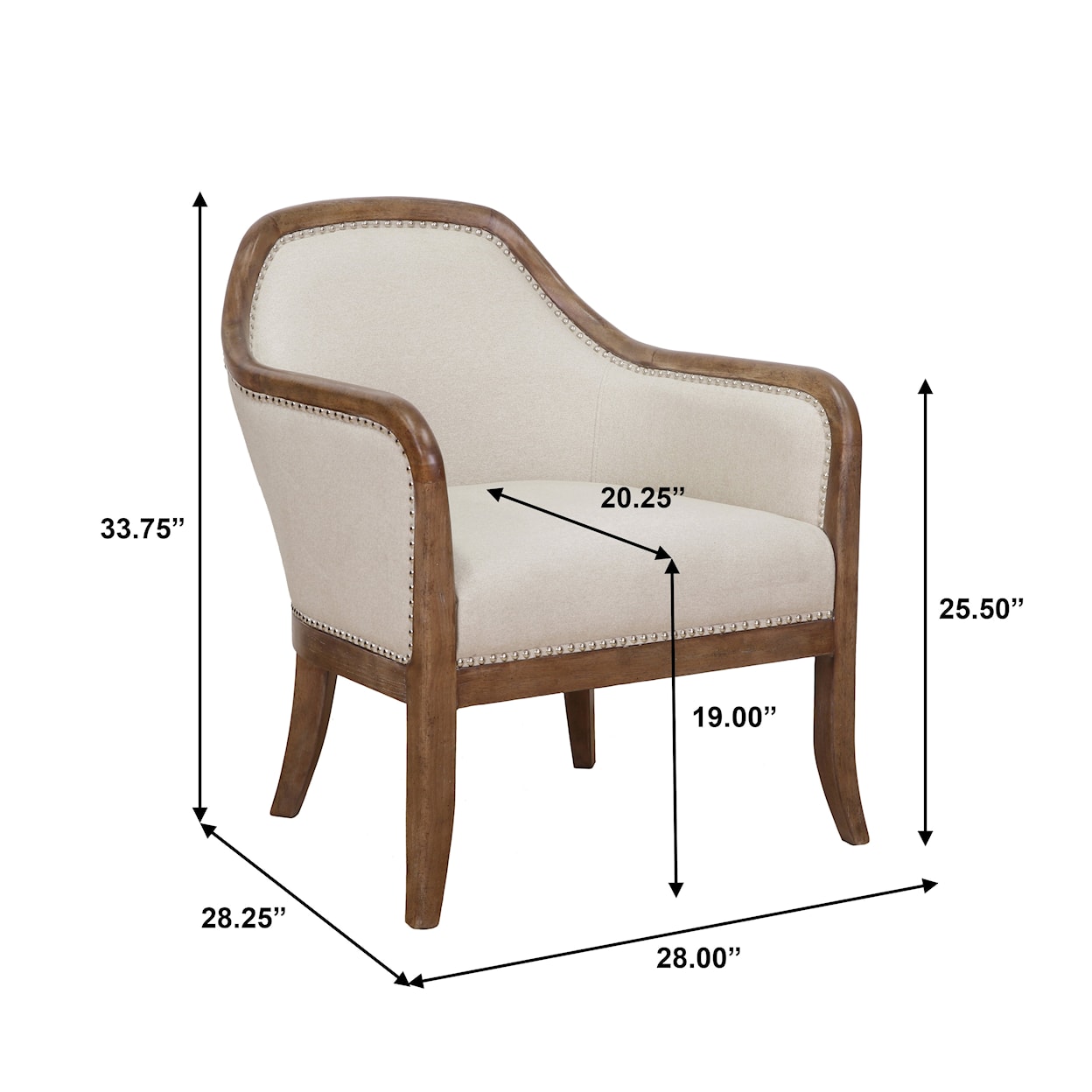 Accentrics Home Accent Chairs Accent Chair