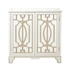 Accentrics Home Accents Door Chest with Champagne Gold Overlays