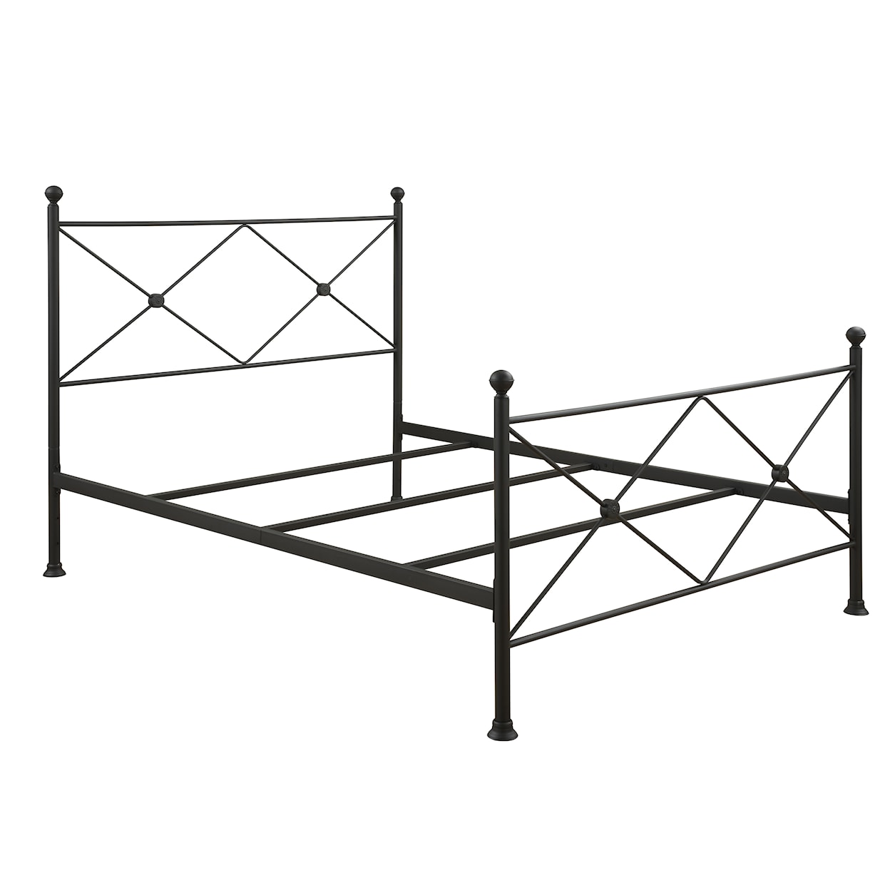 Accentrics Home Fashion Beds Queen Metal Bed