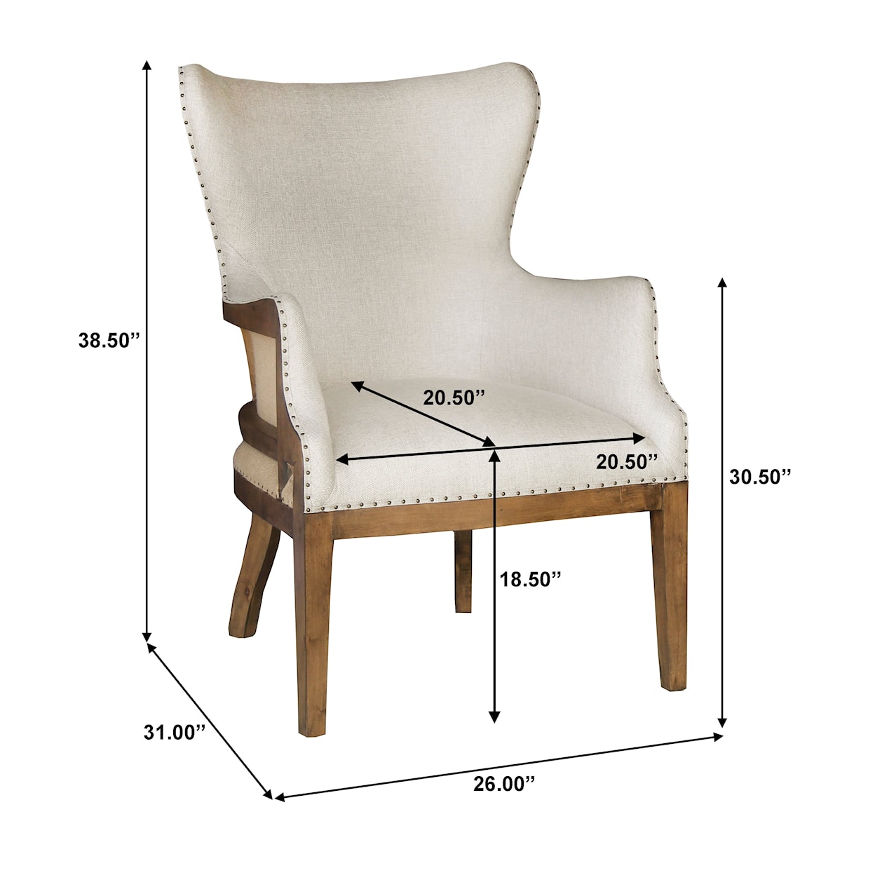 Accentrics Home Modern Authentics Accent Chair