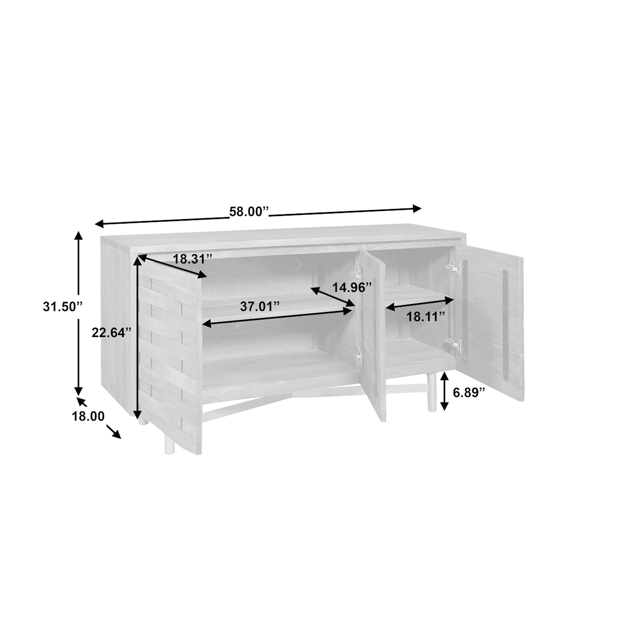 Accentrics Home Accents Sideboards & Buffets