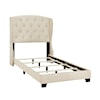 Accentrics Home Fashion Beds Twin Upholstered Bed