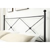 Accentrics Home Fashion Beds King Metal Bed