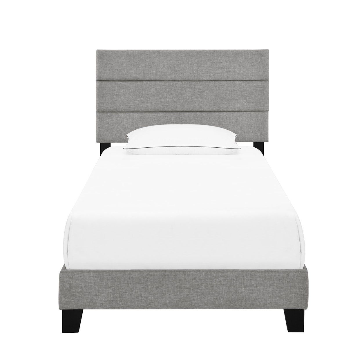 Accentrics Home Fashion Beds Twin Upholstered Bed