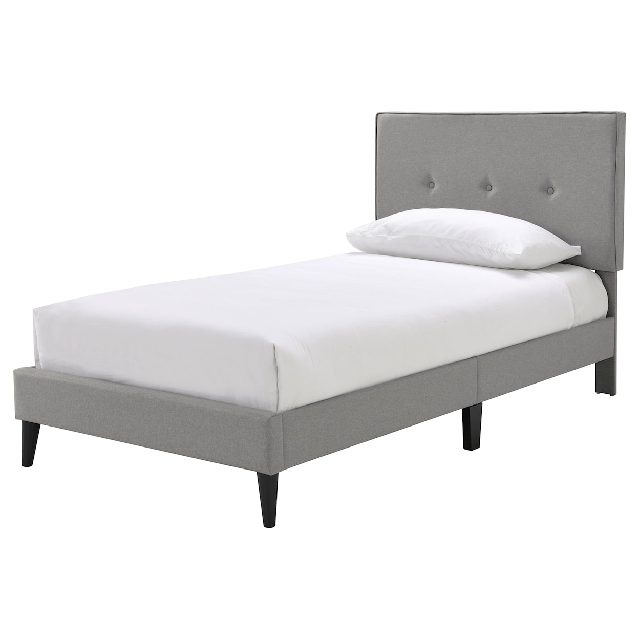 Accentrics Home Fashion Beds Twin Upholstered Bed