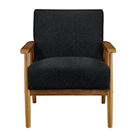 Mid-Century Wood Frame Chair