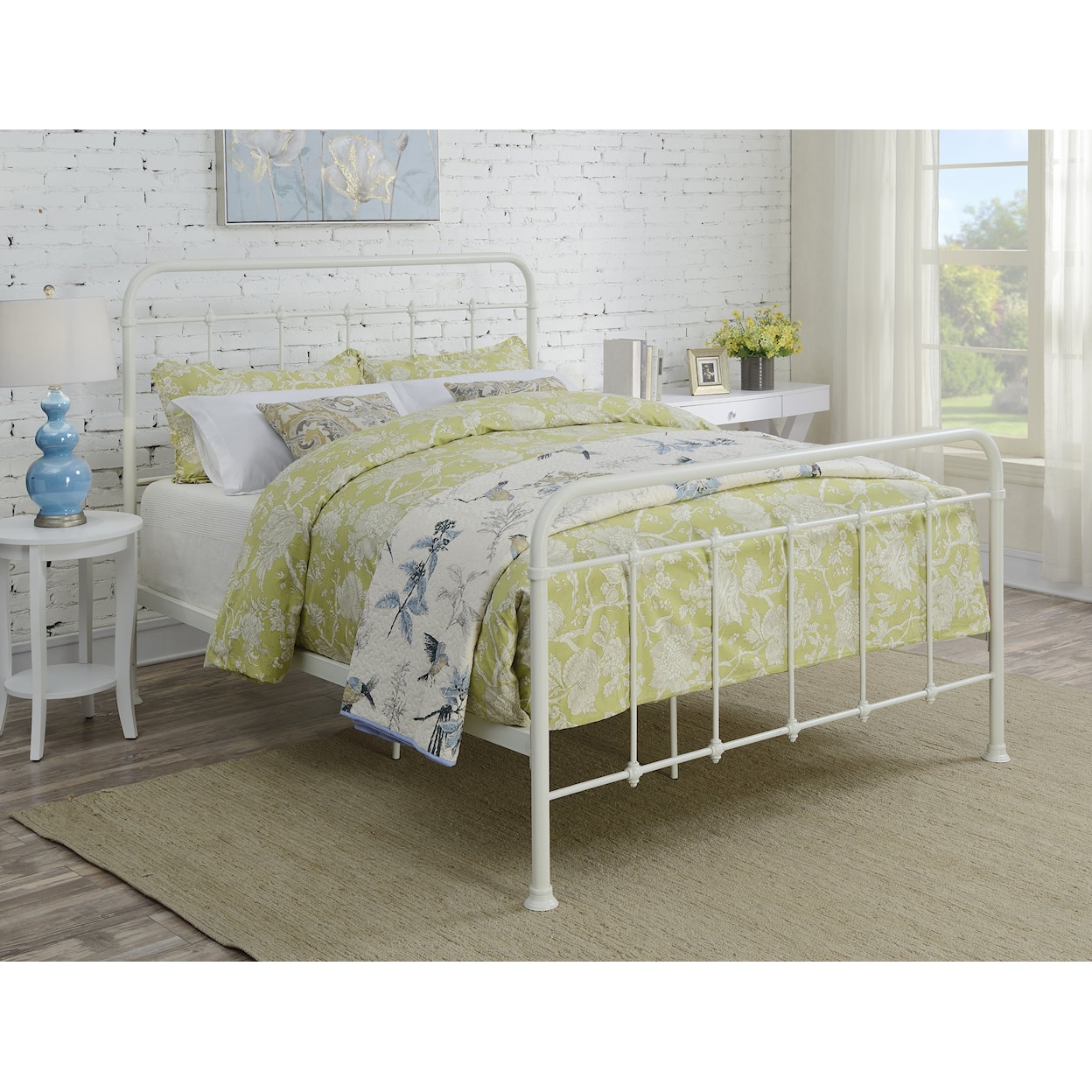 Accentrics Home Fashion Beds Full Metal Bed