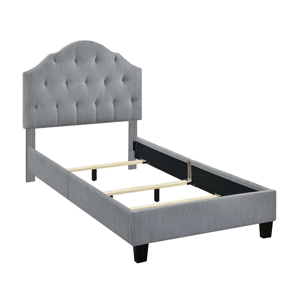 Accentrics Home Fashion Beds Twin Upholstered Bed