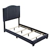 Accentrics Home Fashion Beds Twin Upholstered Bed