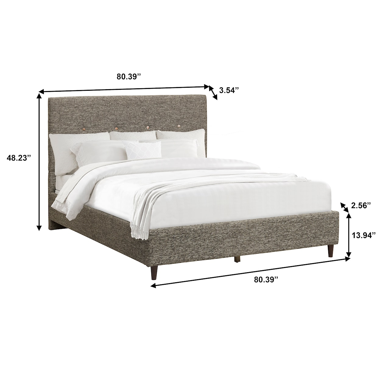 Accentrics Home Fashion Beds Upholstered Bed