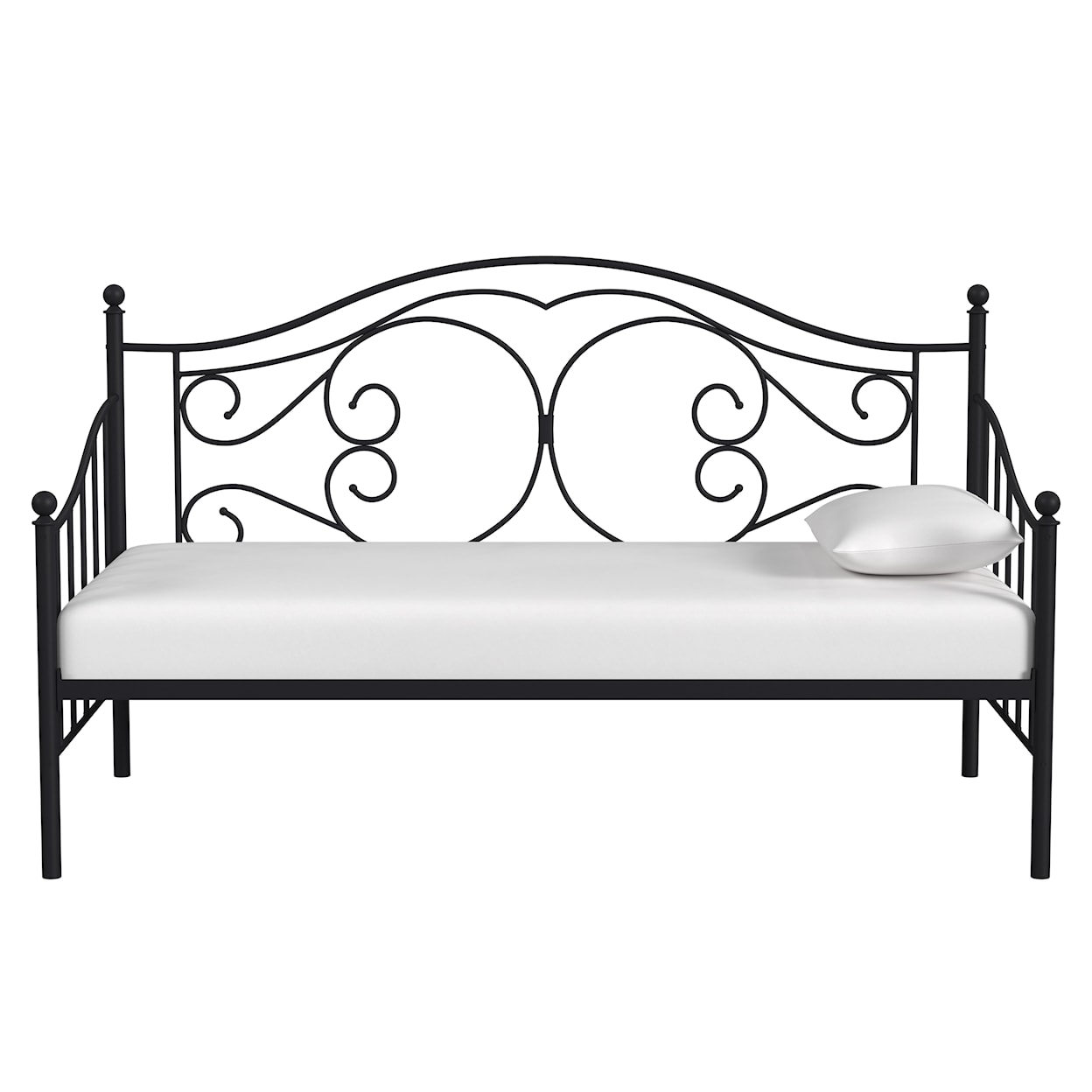 Accentrics Home Fashion Beds Twin Metal Bed