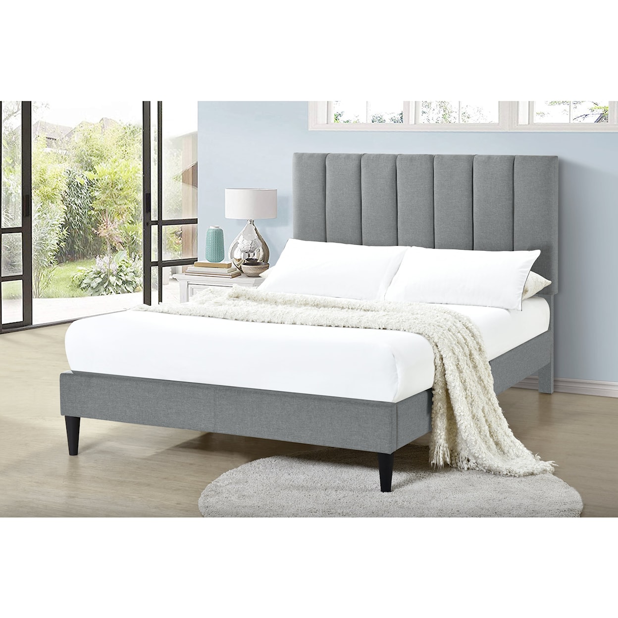 Accentrics Home Fashion Beds Full Upholstered Bed