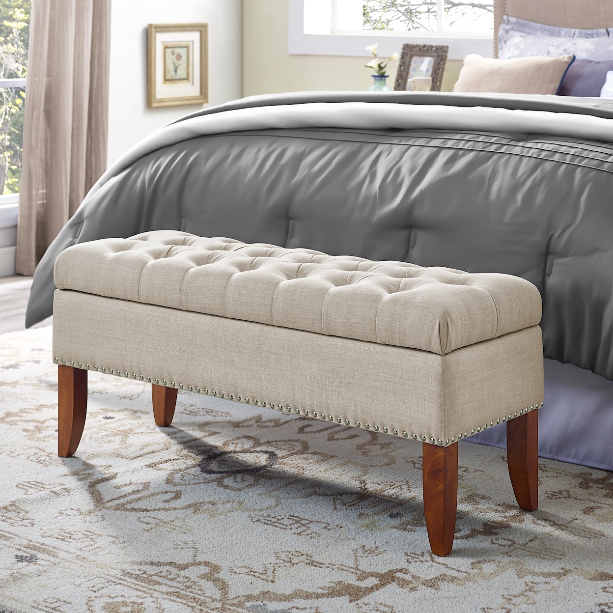 Accentrics Home Accent Seating Bench