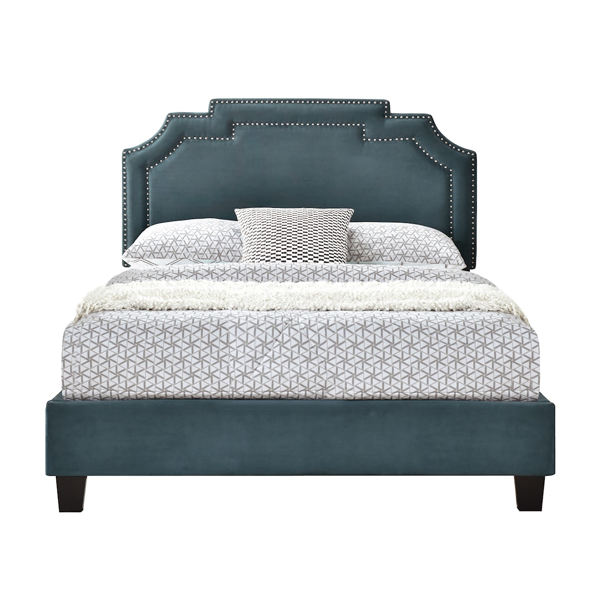 Accentrics Home Fashion Beds Full Upholstered Bed