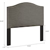 Accentrics Home Fashion Beds Upholstered Headboard