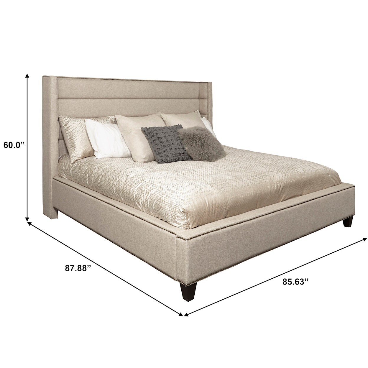 Accentrics Home Fashion Beds Upholstered Bed