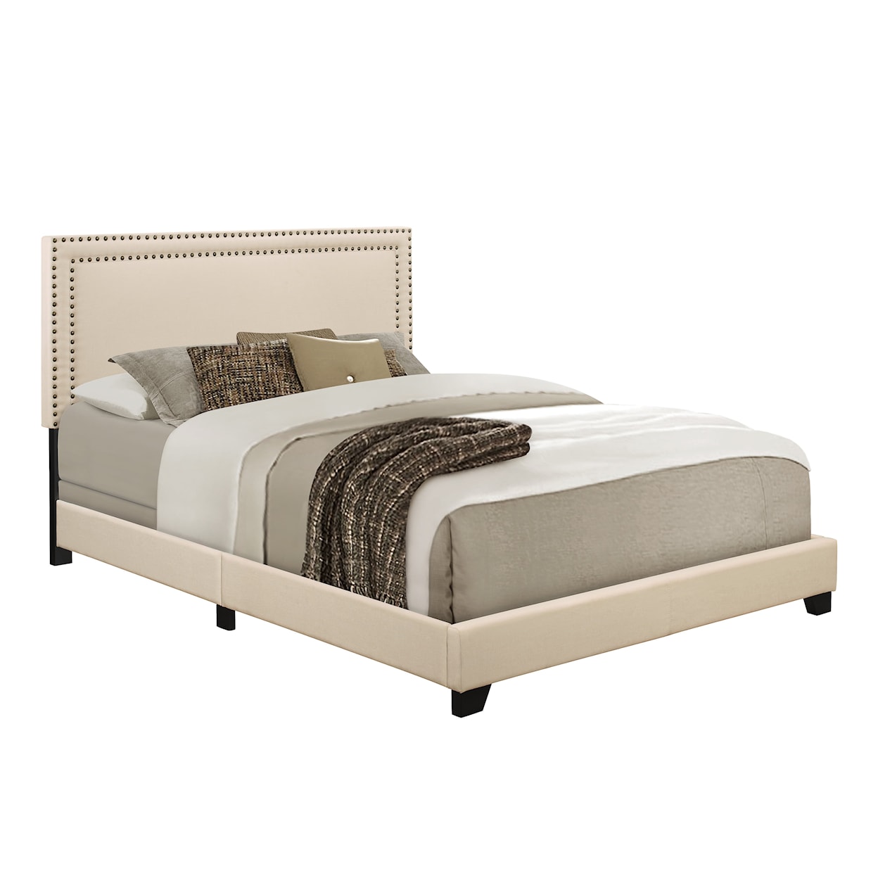 Accentrics Home Fashion Beds Full Upholstered Bed