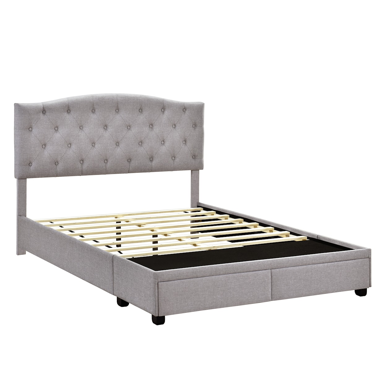 Accentrics Home Fashion Beds King Upholstered Bed