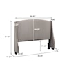 Accentrics Home Fashion Beds Uph Headboards