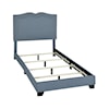 Accentrics Home Fashion Beds Twin Upholstered Bed