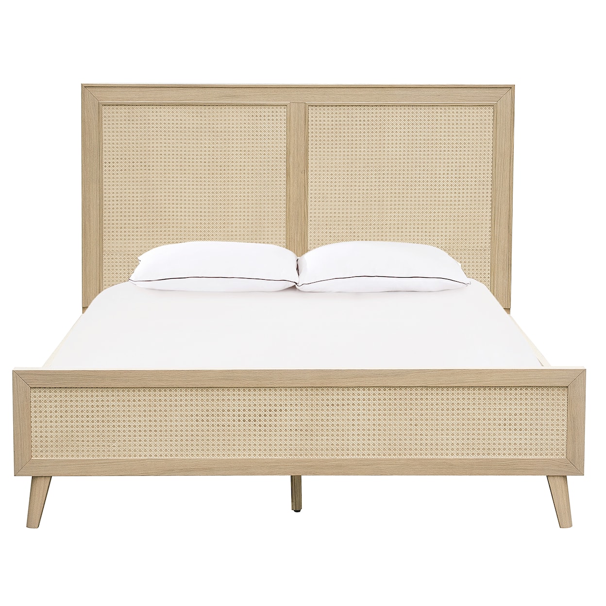 Accentrics Home Fashion Beds Wood Bed