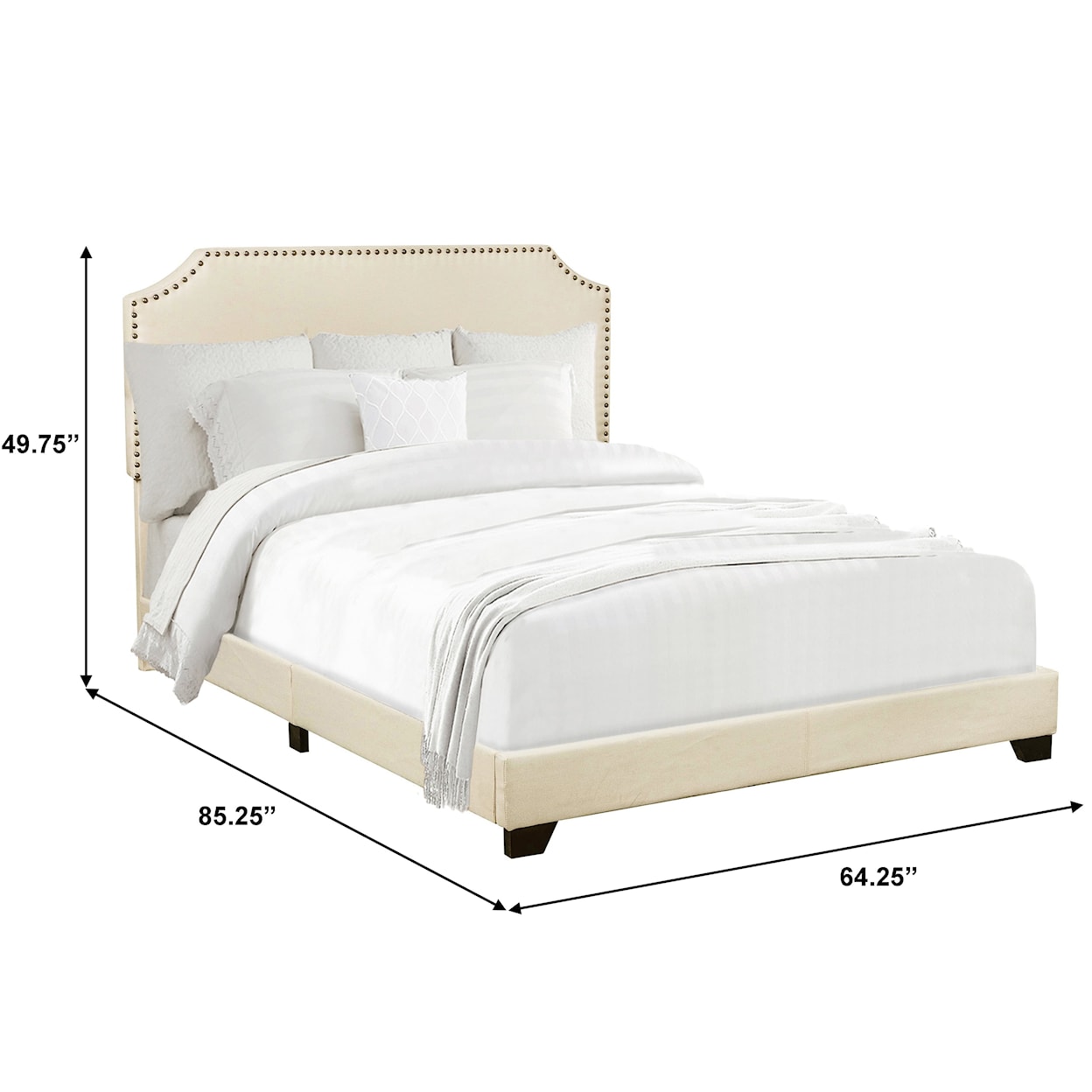 Accentrics Home Fashion Beds Upholstered Bed