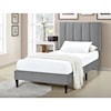 Accentrics Home Fashion Beds Twin Upholstered Bed