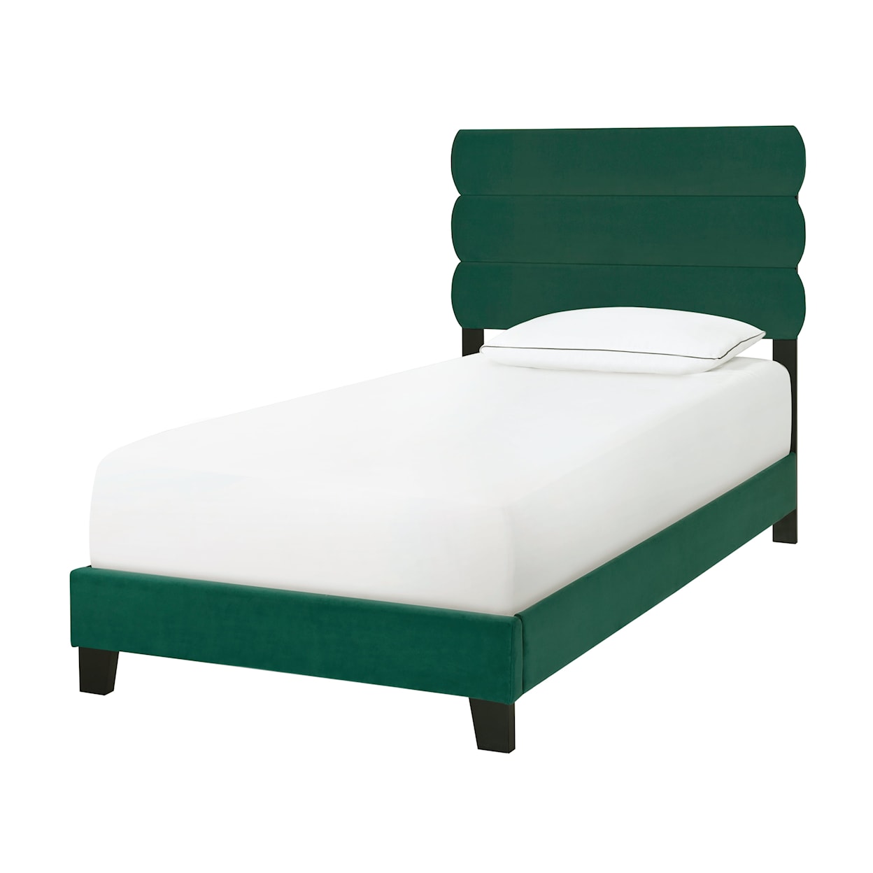 Accentrics Home Fashion Beds Twin Upholstered Bed