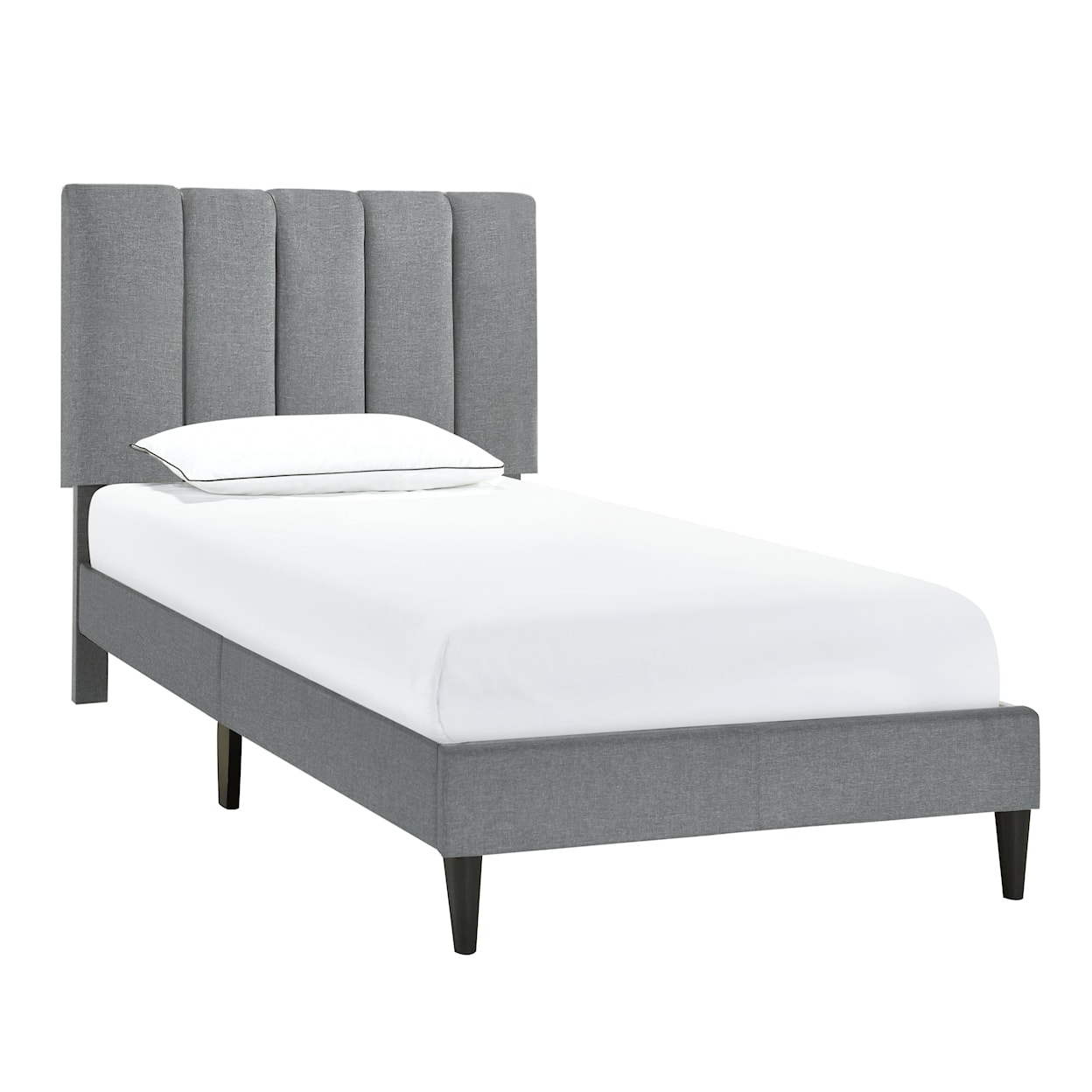 Accentrics Home Fashion Beds Twin Upholstered Bed