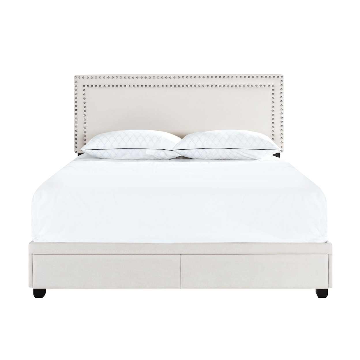 Accentrics Home Fashion Beds King Upholstered Bed