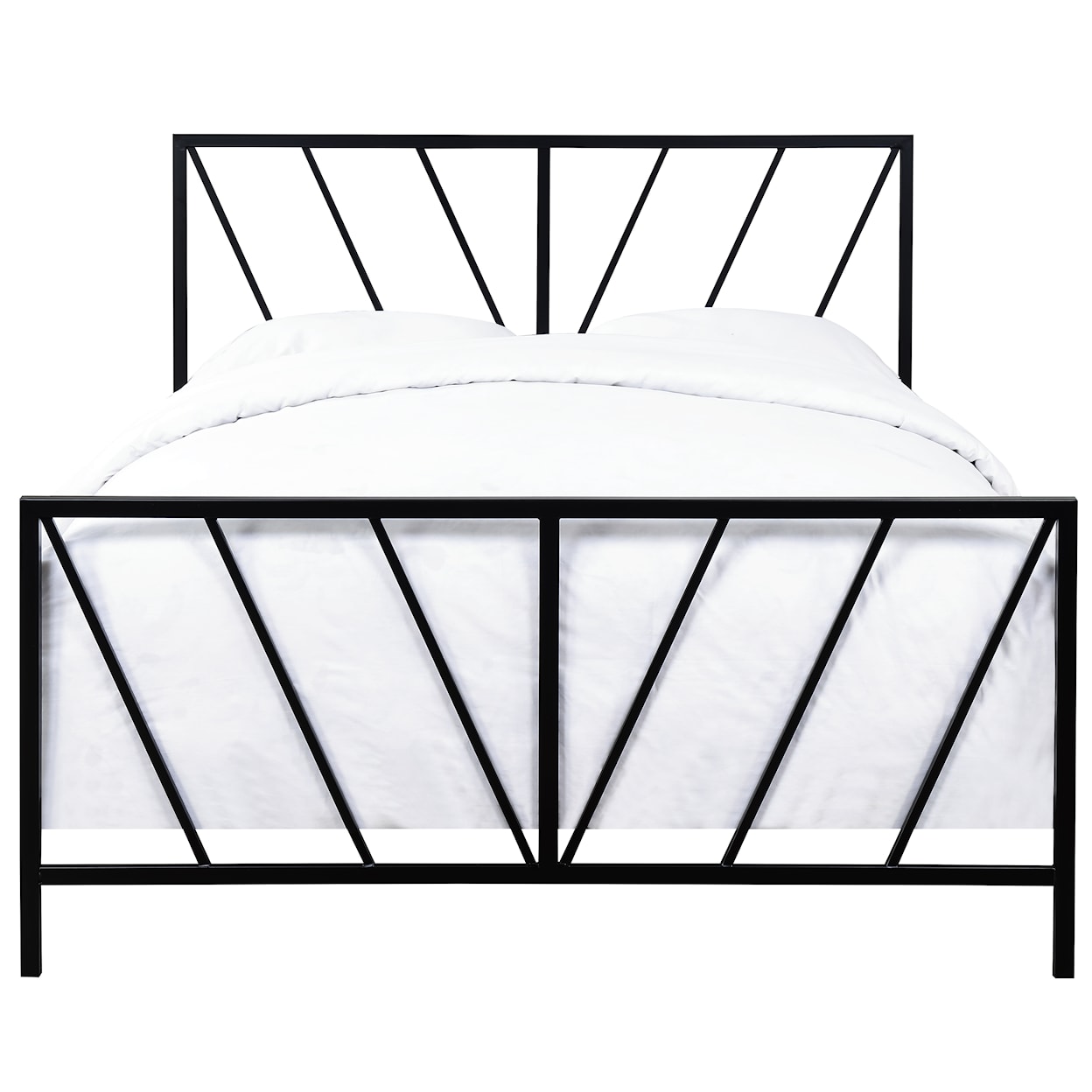 Accentrics Home Fashion Beds King Metal Bed