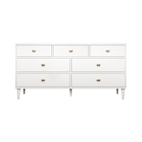 Severn Drawer Dresser in White