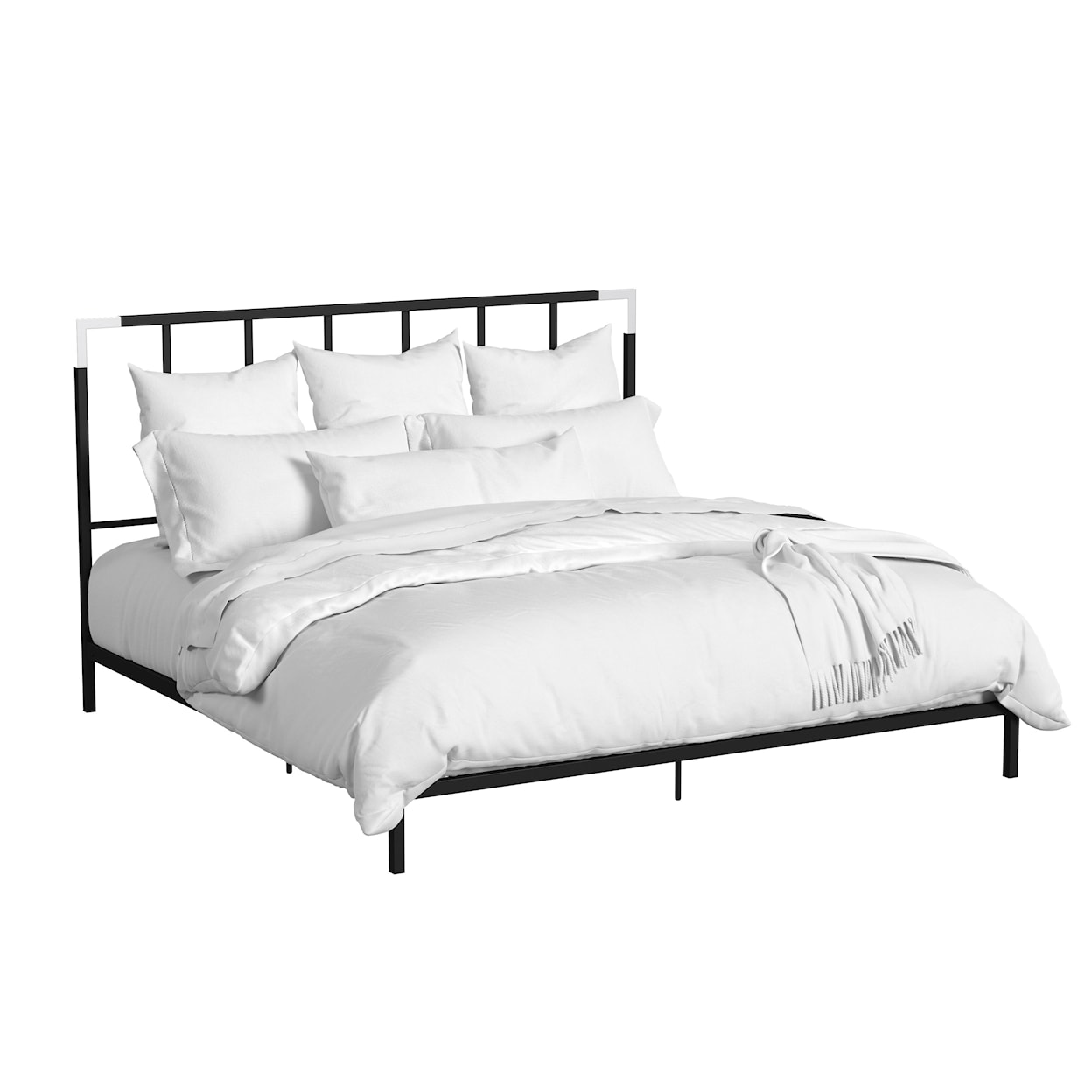 Accentrics Home Fashion Beds Metal Bed