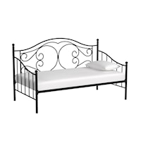 Twin Traditional Metal Daybed