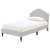 Accentrics Home Fashion Beds Twin Upholstered Bed