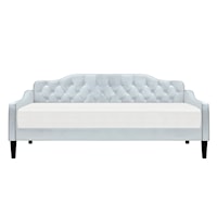 Glam Twin Button Tufted Daybed