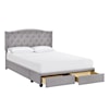 Accentrics Home Fashion Beds Queen Upholstered Bed